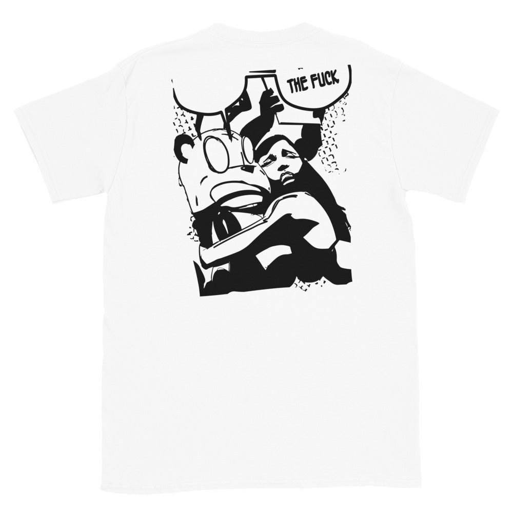PETER BOOK 1 - BLACK ON WHITE TEE