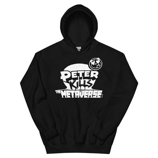 PETER KILLS - WHITE ON BLACK HOOD